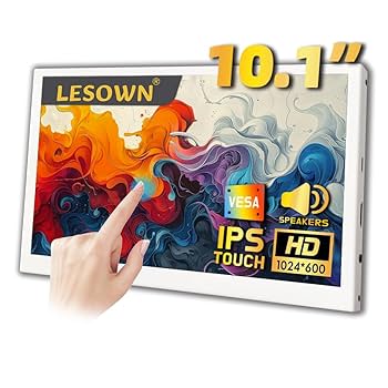 Amazon.co.jp: LESOWN ポータブル 小型 HDMI モニター 10.1